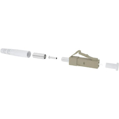 Fiber Optic Connector LC/PC Simplex Multimode (10 Pack) / TAA Compliant