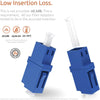 Fiber Optic Coupler LC Simplex UPC Single Mode (5 Pack) / TAA Compliant