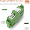 Fiber Optic Coupler SC Duplex APC Single Mode (5 Pack) / TAA Compliant