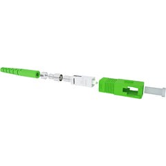 Fiber Optics Connector SC/APC Simplex Single Mode (10 Pack) / TAA Compliant