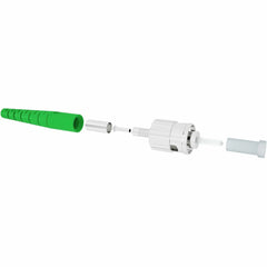 Fiber Optics Connector ST/APC Simplex Single Mode (10 Pack) / TAA Compliant