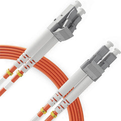LC to LC OM1 Multimode Duplex LSZH UPC Fiber Patch Cable / TAA Compliant