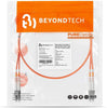 LC to LC OM1 Multimode Duplex LSZH UPC Fiber Patch Cable / TAA Compliant