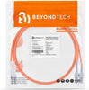 LC to SC OM1 Multimode Duplex LSZH UPC Fiber Patch Cable / TAA Compliant
