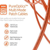 LC to ST OM2 Multimode Duplex UPC Fiber Patch Cable / TAA Compliant