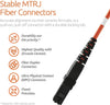 MTRJ to MTRJ OM1 Multimode Duplex UPC Fiber Patch Cable / TAA Compliant