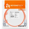 SC to SC OM1 Multimode Duplex UPC Fiber Patch Cable / TAA Compliant