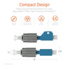 LC to FC Simplex UPC Fiber Optic Coupler Single Mode Adapter / TAA Compliant