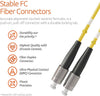 FC to FC OS2 Single Mode Duplex UPC LSZH Fiber Patch Cable - Beyondtech Beyondtech
