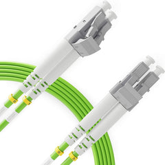 LC to LC OM5 100G Multimode Duplex Fiber Patch Cable / TAA Compliant