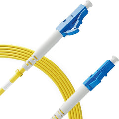 LC to LC OS2 Single Mode Simplex UPC LSZH Fiber Patch Cable / TAA Compliant