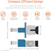 LC to SC Simplex Fiber Optic Coupler Hybrid UPC Single Mode Adapter