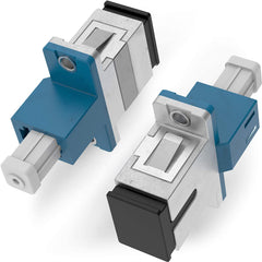 LC to SC Simplex Fiber Optic Coupler Hybrid UPC Single Mode Adapter