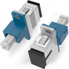 LC to SC Simplex Fiber Optic Coupler Hybrid UPC Single Mode Adapter
