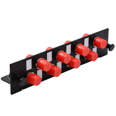 FC Fiber Adapter Panel (LGX Footprint) Loaded w/8 FC Simplex OS1/OS2 Singlemode / TAA Compliant