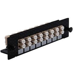 LC Fiber Adapter for Fiber Patch Panel (LGX Footprint) Loaded w/8 LC Duplex OM1/OM2 Multimode