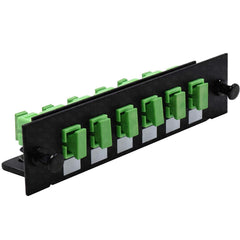 SC Fiber Adapter Panel (LGX Footprint) Loaded w/6 SC Simplex OS1/OS2 Singlemode - Beyondtech Single