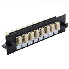 SC Fiber Adapter Panel (LGX Footprint) Loaded w/8 SC Simplex OS1/OS2 Singlemode - Beyondtech