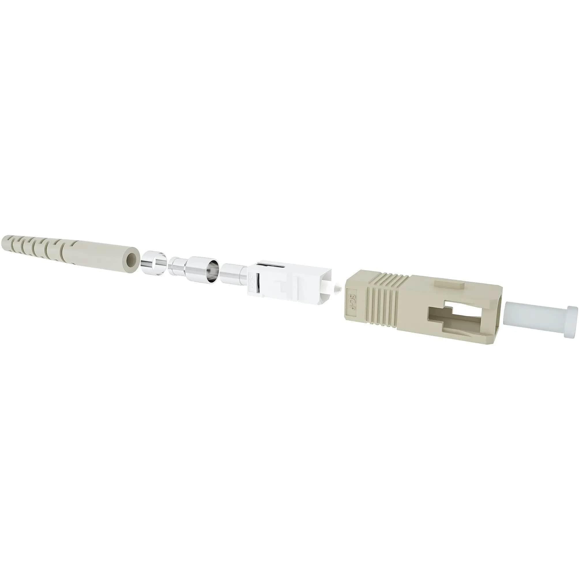 Sc Multimode Conector Fiber Optic Connector SC Simplex PC Multimode (10 Pack)