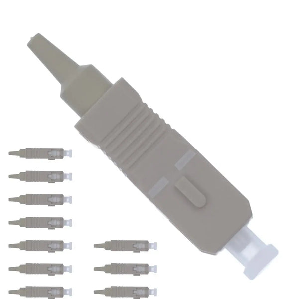 Sc Multimode Conector Fiber Optic Connector SC Simplex PC Multimode (10 Pack)