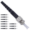Fiber Optic Connector ST/PC Simplex Multimode (10 Pack) - Beyondtech Beyondtech