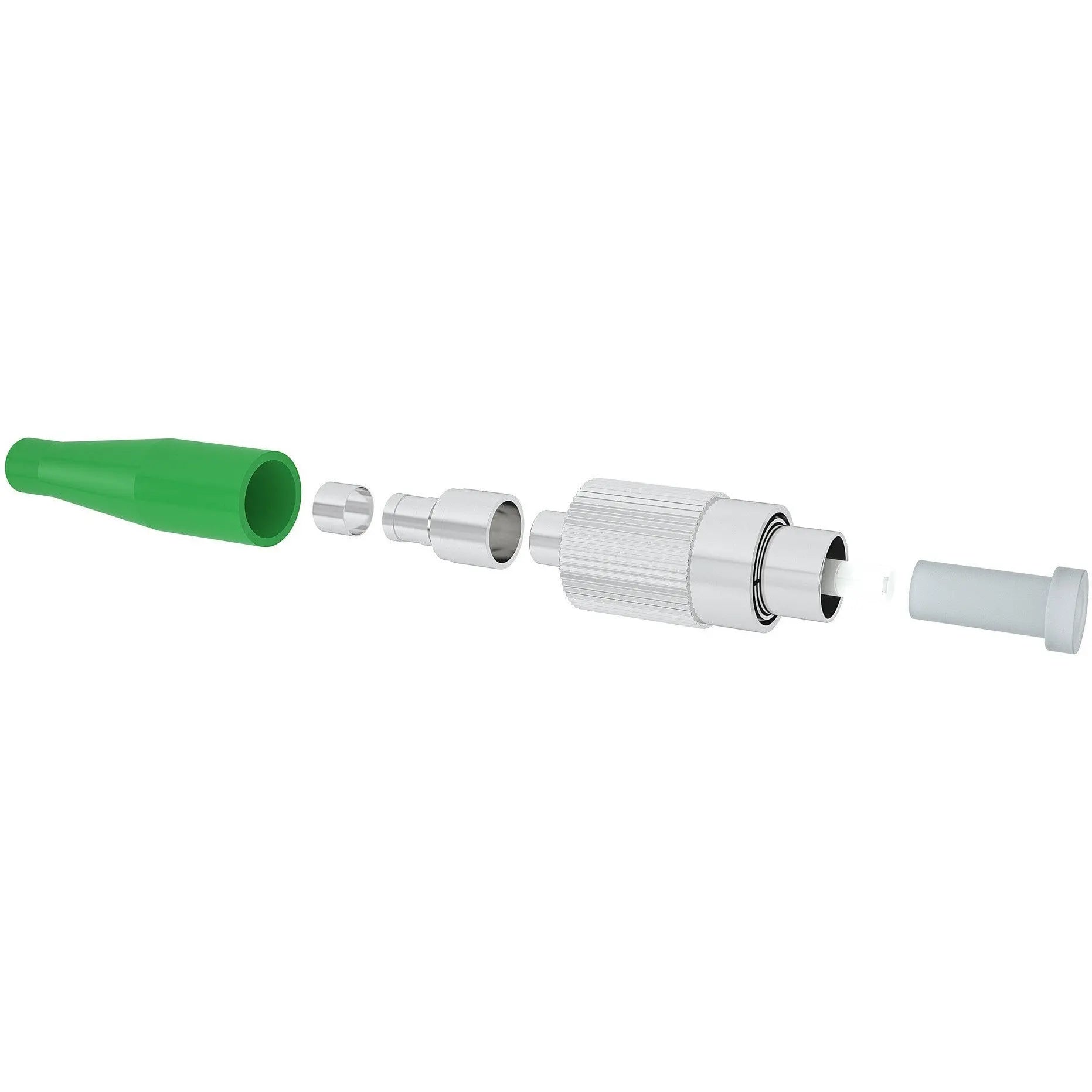 Fiber Optics Connector ST/APC Simplex Single Mode (10 Pack) at the ...