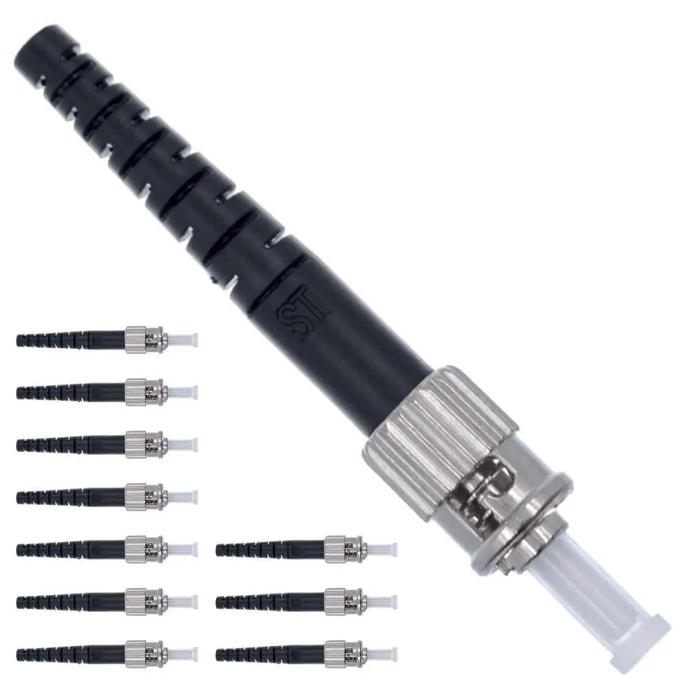 Fiber Optics Connector ST/UPC Simplex Single Mode (10 Pack)