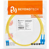 LC to SC Fiber Patch Cable OS1 Single Mode Duplex LSZH UPC - Beyondtech Beyondtech