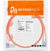 LC to SC OM1 Multimode Duplex LSZH UPC Fiber Patch Cable - Beyondtech Beyondtech
