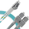 LC to SC OM4 40G Multimode Duplex LSZH UPC Fiber Patch Cable - Beyondtech Beyondtech
