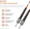 LC to ST OM2 Multimode Duplex UPC Fiber Patch Cable - Beyondtech Beyondtech