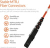 MTRJ to MTRJ OM1 Multimode Duplex UPC Fiber Patch Cable - Beyondtech Beyondtech