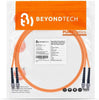 ST to ST OM2 Multimode Duplex LSZH UPC Fiber Patch Cable - Beyondtech Beyondtech