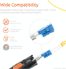 LC to FC Simplex UPC Fiber Optic Coupler Single Mode Adapter - Beyondtech Beyondtech