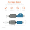 LC to FC Simplex UPC Fiber Optic Coupler Single Mode Adapter - Beyondtech Beyondtech