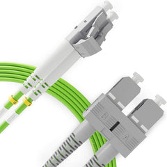 LC to SC OM5 100G Multimode Duplex Fiber Patch Cable - Beyondtech Beyondtech