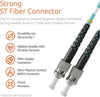 SC to ST OM4 40G Multimode Duplex LSZH UPC Fiber Patch Cable - Beyondtech Beyondtech