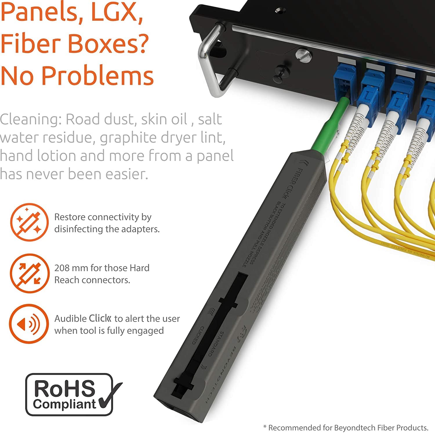 Beyond Fiber Router Fiber Optic Cable Made Easy: Beyondtech - USA Store | Beyondtech