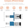 LC to SC Simplex Fiber Optic Coupler Hybrid UPC Single Mode Adapter Beyondtech
