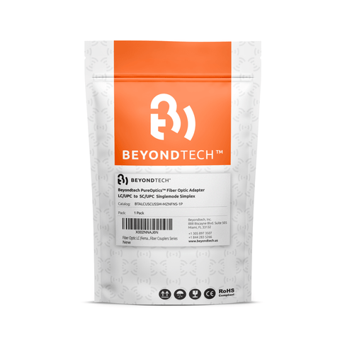 LC to SC Adapter Fiber Optic Simplex UPC Single Mode - Beyondtech