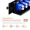 LC Fiber Adapter for Fiber Patch Panel (LGX Footprint) Loaded w/6 LC UPC Duplex OS1/OS2 Singlemode - Beyondtech Beyondtech