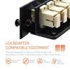 SC Fiber Adapter Panel (LGX Footprint) Loaded w/8 SC Simplex OS1/OS2 Singlemode - Beyondtech Beyondtech