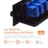 SC Fiber Adapter Panel LGX (LGX Footprint) Loaded w/8 SC Simplex OS1/OS2 Singlemode - Beyondtech Beyondtech